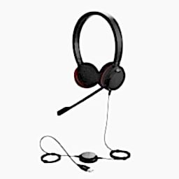 Jabra Evolve 20 Duo Usb Nc Kulaklık Mikrofon  resmi