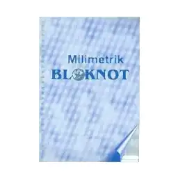 Dilman Milimetrik Blok A4 Mavi