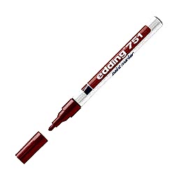 Edding 751 Dekorasyon Markörü İnce Uç Kırmızı