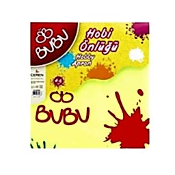Bu-Bu Boyama Önlüğü 4-6 Yaş Su Geçirmez