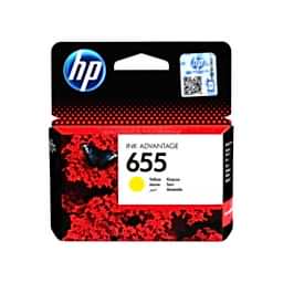 HP 655 CZ112AE Mürekkep Kartuş 600 Sayfa -Sarı