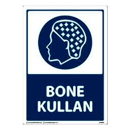 Bone Kullan Uyarı Levhası 25X35 3mm U03089