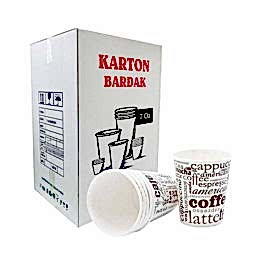 Taroks Coffee Desen Karton Bardak 7 Oz 3000 Adet