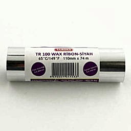 Taroks Wax Ribon Siyah 110x74 1/2 TR 100