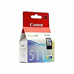 Canon CL-511  Mürekkep Kartuş 250 Sayfa - Mavi-Sarı-Kırmızı