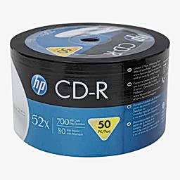 Hp Cd-R 52 x 700 MB 50'li