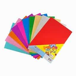 Bafix Eva Düz Renk Foam 35x50 cm 2.0 mm 10'lu Paket Karışık Renk