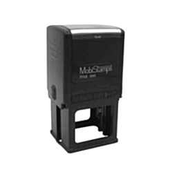 Mobi Stamps 940 Otomatik Kaşe Kare 39x39 mm Siyah Keçe