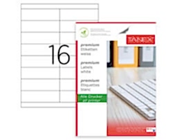 Tanex TW-2216 Lazer Etiket 105 x 35 mm