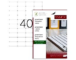 Tanex TW-2040 Lazer Etiket 52,5 x 29,7 mm