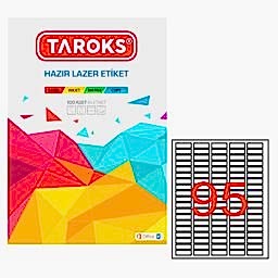Taroks Lazer Etiket TR-1095 12x30 mm