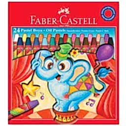 Faber Castell Pastel Boya Red Line Karton Kutu Köşeli 24 Renk
