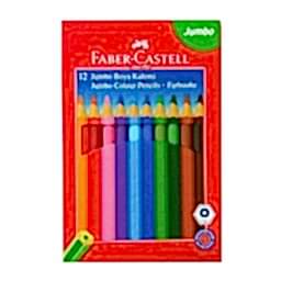 Faber Castell Kuru Boya Jumbo Tam Boy Karton Kutu 12 Renk