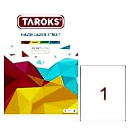 Taroks Tr-1000 Lazer Etiket  210 mm x 297 mm 