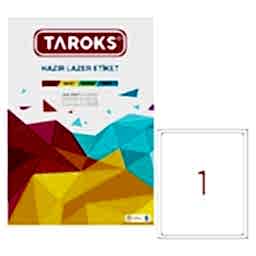 Taroks Tr-1000 Lazer Etiket 199,6 mm x 289,1 mm - 100 Adet
