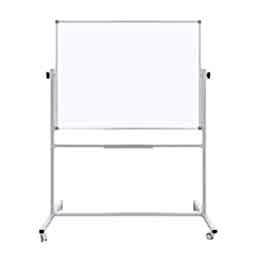 Panda Mobil Çift Taraflı Tekerlekli 360 Dönerli Laminant Yazı Tahtası 90 x 120 cm PAN 301