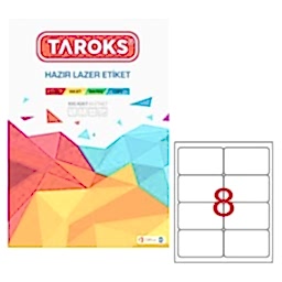 Taroks Lazer Etiket Tr-1008 99,1X67,7