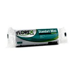 Florex 524 Standart Çöp Torbası Mini Boy 44 x 45 cm 40 Adet - Beyaz
