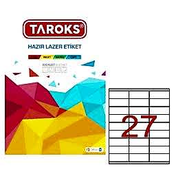 Taroks Lazer Etiket Tr-1027 70X32