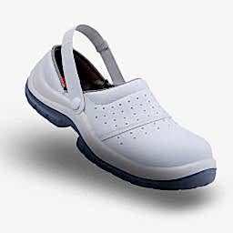 Mekap İş Ayakkabısı Sandalet Slipper Beyaz Atlas Atp-92