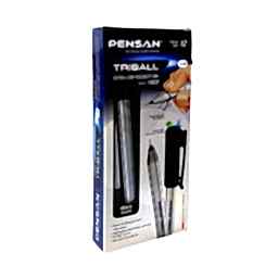 Pensan 1003 Triball Tükenmez Kalem İğne Uçlu 1.0 mm 12'li Paket - Siyah