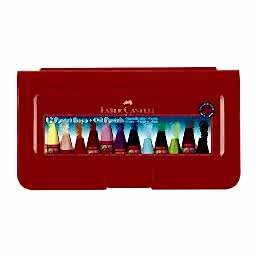 Faber Castell Pastel Boya Çantalı Köşeli 12 Renk