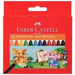 Faber Castell Süper Yıkanabilir Mum Boya 12 Renk