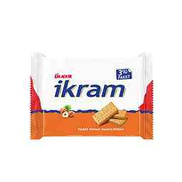 Ülker İkram Fındıklı Kremalı Sandviç Bisküvi 3'lü Paket