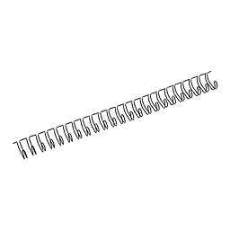 Sarff Spiral Siyah Karo Tel 5/16 15314072