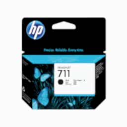 HP 711 CZ129A Mürekkep Kartuş  400 Sayfa - Siyah