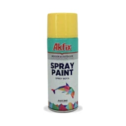 Akfix Sprey Boya Parlak Sarı RAL 1003 400 ml