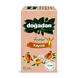 Doğadan Form Bitki Çayı Kayısılı 20'li Paket
