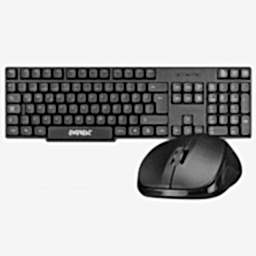 Everest KM-6852 USB Kablosuz Combo Q Standart Klavye + Mouse Set Siyah 