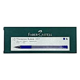 Faber Castell 1425 Tükenmez Kalem İğne Uçlu 0.7 mm 10'lu Paket  - Mavi
