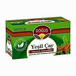 Doğuş Yeşil Çay Tarçın Karanfilli 1,75 gr 20’li Paket