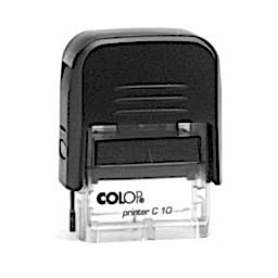 Colop C10 Otomatik Kaşe 10x27 mm Siyah Keçe