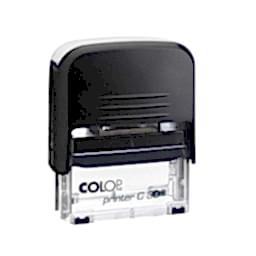 Colop C30 Otomatik Kaşe 18x47 mm Siyah Keçe