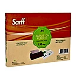Sarff Laminasyon Filmi 150 Mikron A4 100'lü