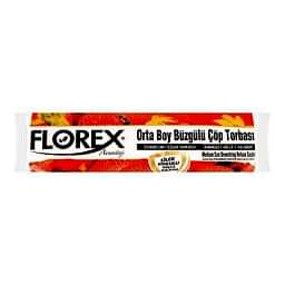Florex 402 Büzgülü 55 x 60 cm 10 Adet Çilek Kokulu - Kırmızı