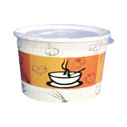 Stone Karton Çorba Kasesi + Kapak 16 Oz 25 li