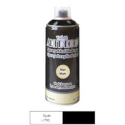 Artdeco Akrilik Sprey Boya 400 ml Mat Siyah M790