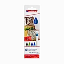 Edding E-4600 T-Shirt Kumaş Boya Kalemi 1.0 mm 5'li Warm