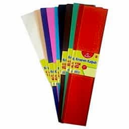 Bu-Bu Krapon Kağıdı 50x200 cm 10'lu Karışık Renk