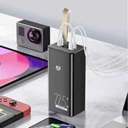 Soldi P30 Powerbank 30.000 mAh Şarj Göstergeli Led Fenerli Hızlı Şarj Özellikli