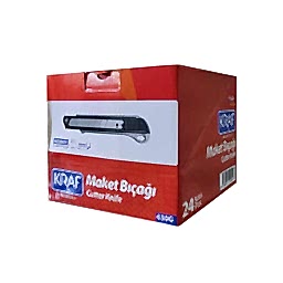 Kraf 630G Maket Bıçağı Geniş Metal Gövdeli 24 Adet