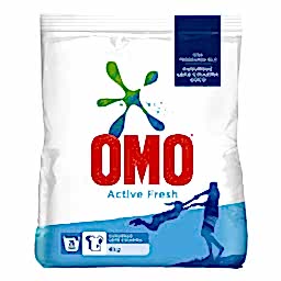 Omomatik Active Toz Çamaşır Deterjanı Beyaz 4 kg
