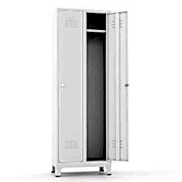 Metal Standart Soyunma Dolabı 2 Li T-E02