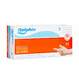 Dolphin Lateks Pudrasız Muayene Eldiveni Small 100lü