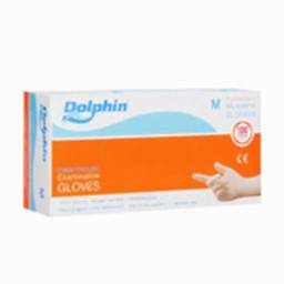 Dolphin Lateks Pudrasız Muayene Eldiveni Medium 100lü
