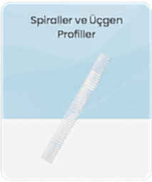 Spiraller ve Üçgen Profiller kategorisi için resim